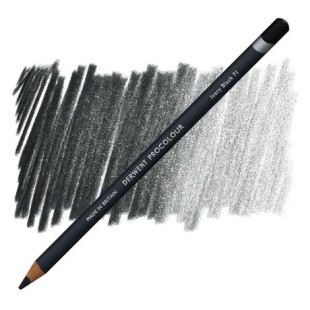Карандаш цветной Derwent "Procolour" #71 Ivory Black (Черная жженая кость) (2302503)