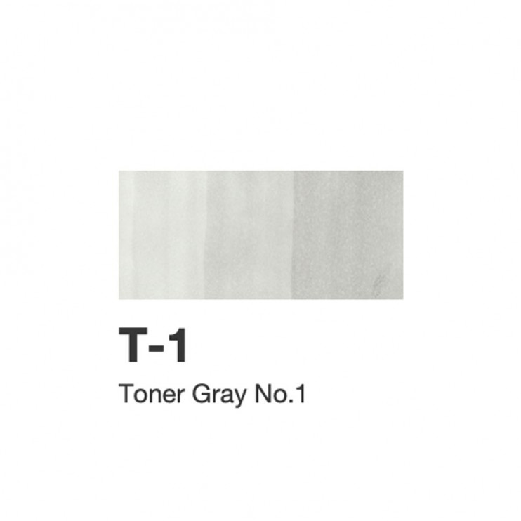 Спиртовые чернила Copic "INK" T1 Toner Grey #1 (12мл)