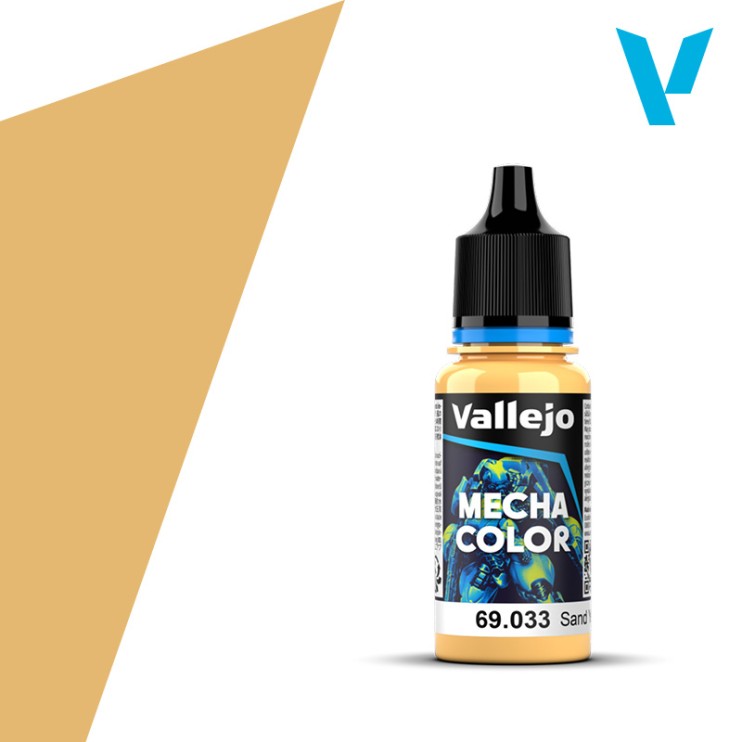 Акриловая краска Vallejo "Mecha Color" 69.033 Sand Yellow