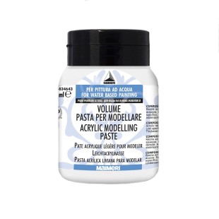 Легкая объемная паста Maimeri "Acrylic modeling paste" белая, 500мл (5834643)