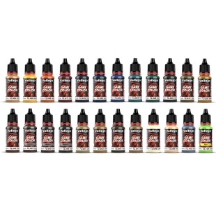 Набор красок для моделизма Vallejo "Game Color" №2 Combination, 24 цвета