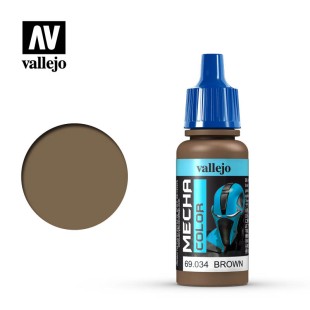 Краска для сборных моделей Vallejo "Mecha Color" 69.034 (Brown)