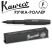 Ручка-роллер Kaweco "Skyline Sport" F (0,7мм), Black + доп. стержень (10000774)