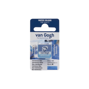 Краска акварельная "Van Gogh" 846 Синий интерферентный (кювета)