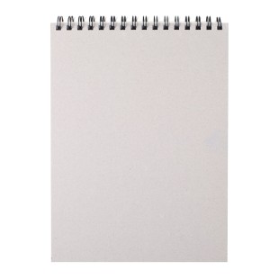 Скетчбук на спирали Sketchmarker "The Mirror" A4, 30л, 220гр/м², мягкая обложка, Белый