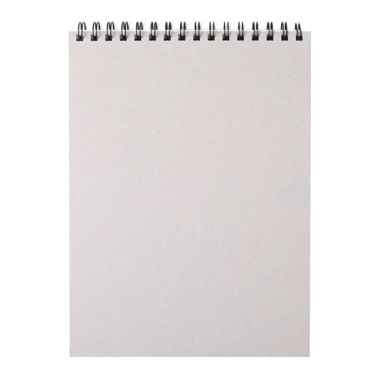 Скетчбук на спирали Sketchmarker "The Mirror" A4, 30л, 220гр/м², мягкая обложка, Белый