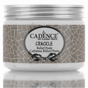 Рельефная паста Cadence Crackle Relief Paste белая 150мл