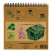 Блок бумаги для декупажа Decopatch "Decopad Colour Block" Green, 48л, 15х16см (BLOC05)