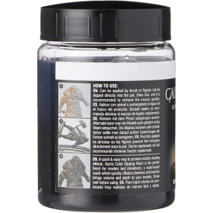 Проливка для моделизма Vallejo "Game Wash" 73.301 Black, 200 мл