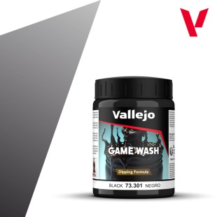 Проливка для моделизма "Game Color Wash" 73.301 Black, 200 мл