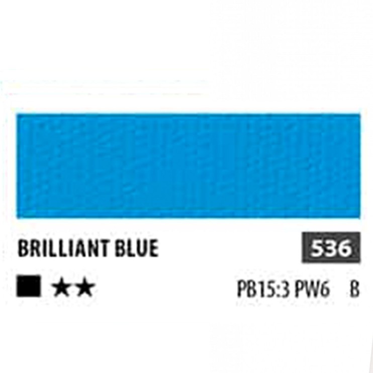 Краска акриловая ShinHan "Professional" №536 Синий бриллиантовый, туба 50мл 