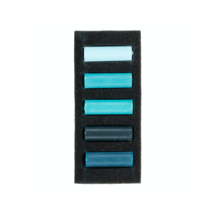 Набор сухой пастели Rembrandt "Cool Greens" холодный зеленый / 5 мелков