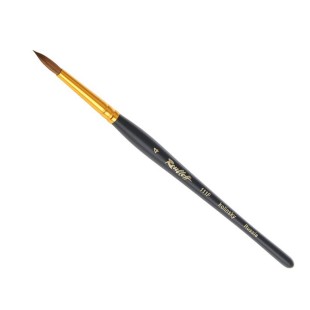 Колонок круглый "Series 111F" №4 с укороченной вставкой на короткой ручке