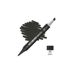 Маркер SketchMarker "Brush" GG1 Gray Green 1