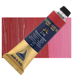 Краска масляная Maimeri "Puro" 40мл, №256 Primary Red - Magenta/ Красный маджента основной