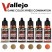 Краска для моделизма Vallejo "Game Color XPress" 6 штук (№449, 450, 451, 453, 454, 455) по 18мл