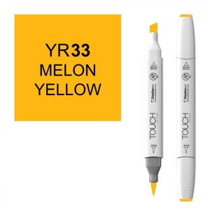Маркер Touch Twin "Brush" цвет YR33 (melon yellow)