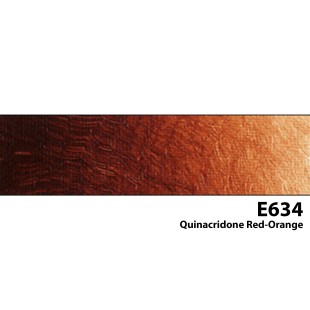 Акрил художественный "Old Holland" E634 Quinacridone Red-Orange (Квинакридон красно-оранжевый), 60мл