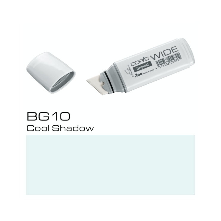 Маркер широкий Copic "Wide" BG10 Cool Shadow