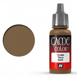 Краска акриловая для моделизма Vallejo "Game Color" 72.062 Earth