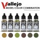 Набор красок для моделизма Vallejo