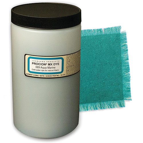 Краситель порошковый Jacquard "Procion MX Dye" 069 Aquamarine (Аквамарин), 450г