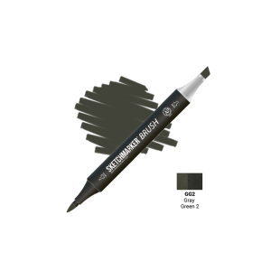 Маркер SketchMarker "Brush" GG2 Gray Green 2