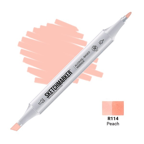 Маркер двусторонний Sketchmarker "Classic" R114 Персик