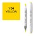 Маркер Touch Twin "Brush" цвет Y34 (yellow)
