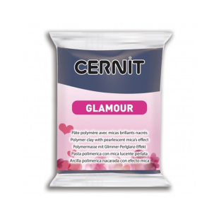 Полимерный моделин Cernit "Glamour" #246 темный синий, 56гр.