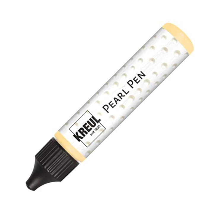 Контур акриловый имитация жемчуга Kreul "Perlen Pen" 29 мл, перламутровый кремовый