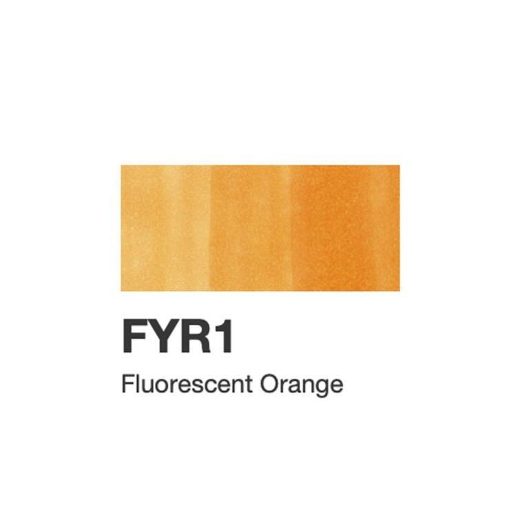 Спиртовые чернила Copic "INK" FYR1 Fluorescent Orange (12мл)
