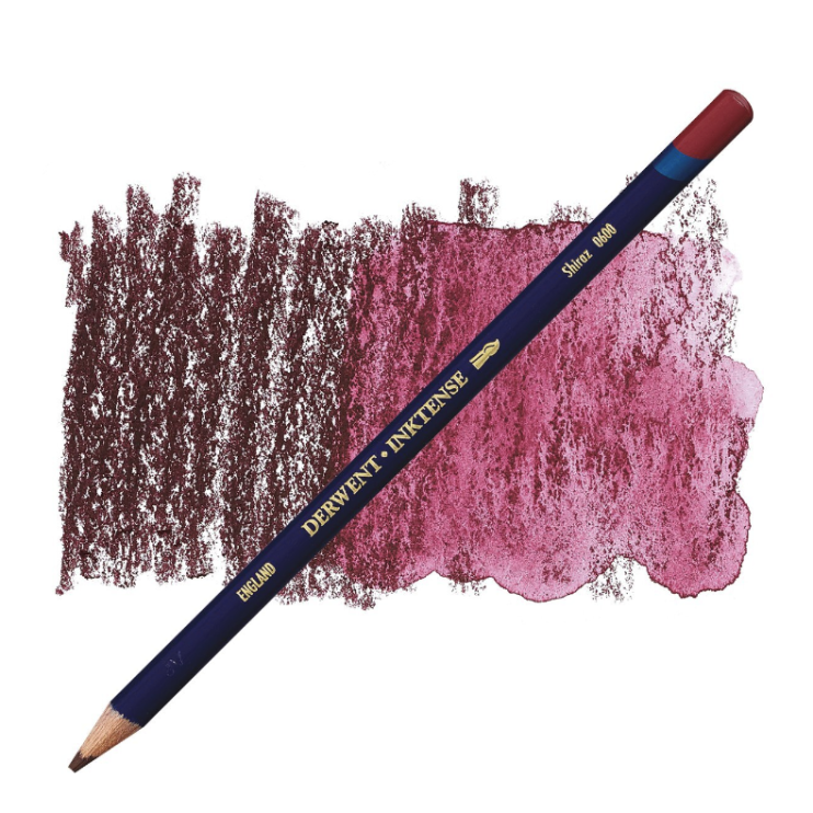 Карандаш чернильный Derwent "Inktense" №0600 Красный виноградный (0700908)