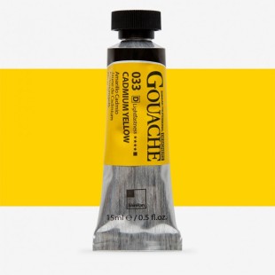 Гуашь Shinhan "Designers GOUACHE" №033(D) Cadmium yellow (Кадмий желтый), туба 15мл