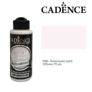 Краска акриловая Cadence "Hybrid" 70мл №H88 эхинацея грей