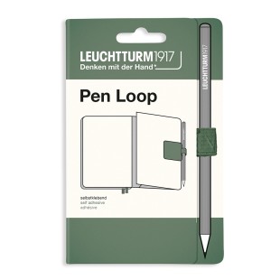 Петля самоклеящаяся "Pen Loop" для ручек на блокноты Leuchtturm1917, Оливковый