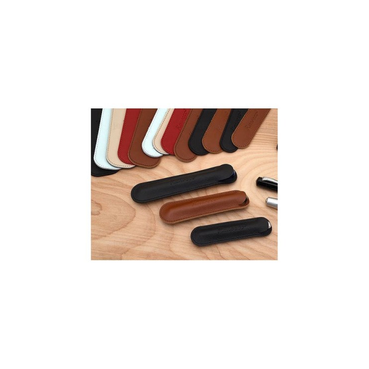 Чехол кожаный Kaweco "Liliput Eco" для 2 ручек, Black (10000273)