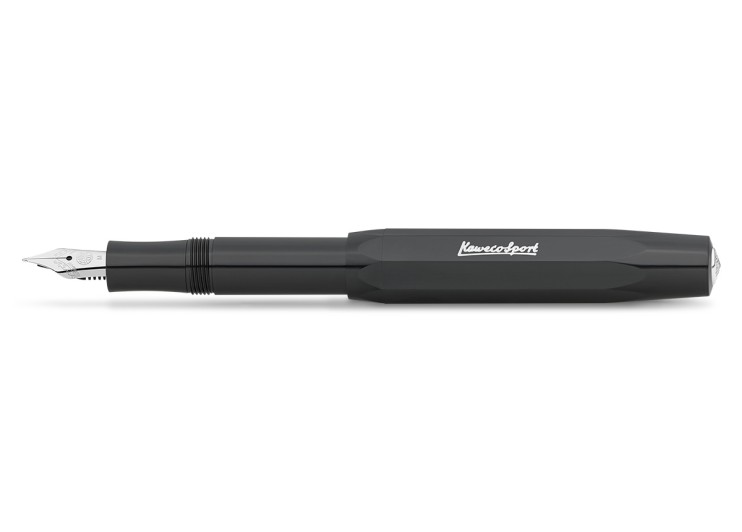 Ручка перьевая Kaweco "Skyline Sport" B 1.1мм, Black (10000764)
