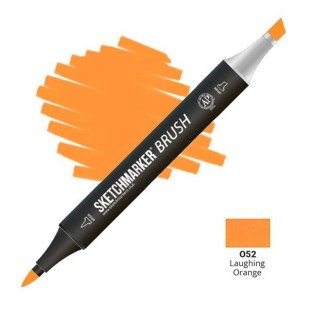 Маркер SketchMarker "Brush" O52 Забавный апельсин