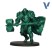 Краска для аэрографии Vallejo "True Metallic Metal" 77.174 Dusken Green, 18мл