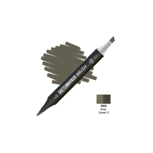 Маркер SketchMarker "Brush" GG3 Gray Green 3