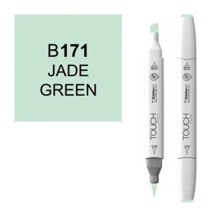 Маркер Touch Twin "Brush" цвет B171 (зеленый нефритовый)