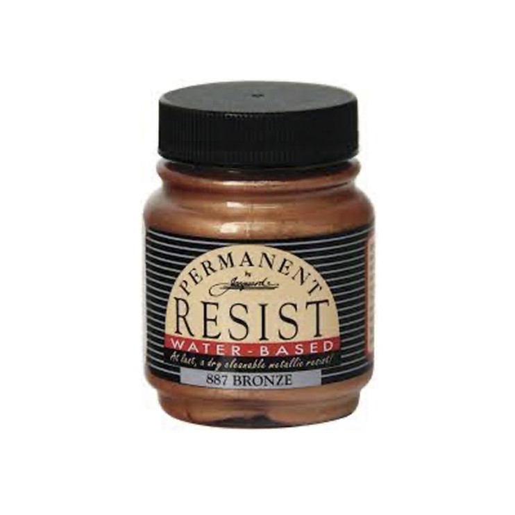 Резерв для красок по ткани Jacquard "Permanent Resist " 887 Bronze (бронза), 66мл