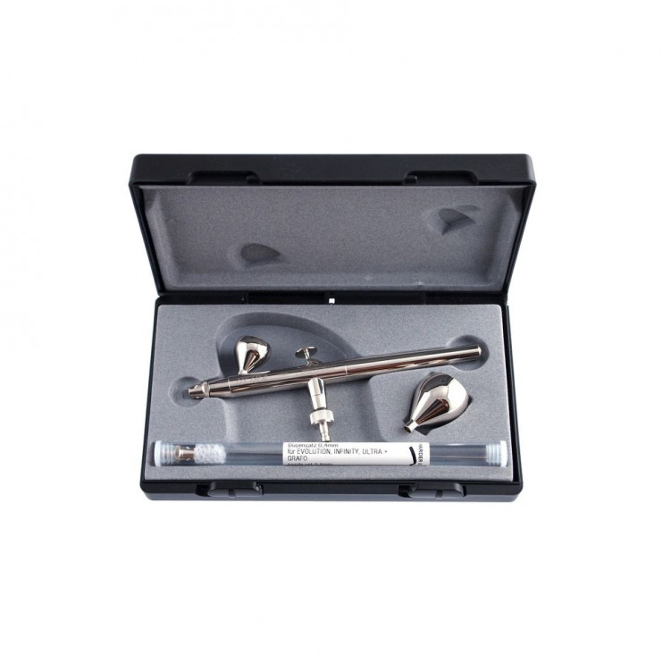 Аэрограф Harder & Steenbeck "ULTRA 2 в 1" 0,2+0,4мм (125533)