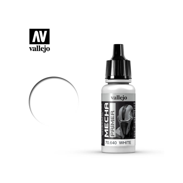 Грунт акриловый Vallejo "Mecha Primer" 70.640 White, 17мл.