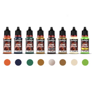 Набор красок для моделизма Vallejo "Game Color" №6 Combination, 8 цветов