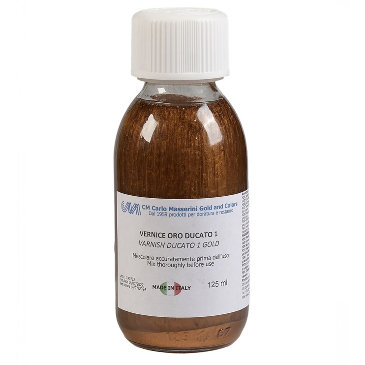 Жидкая бронза "Masserini" золото дукат 1, 125мл (водная)