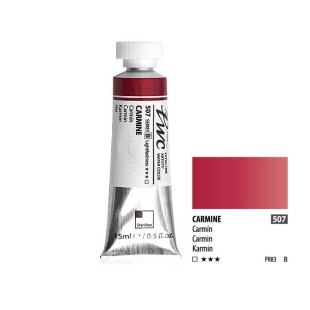 Краска акварельная SH "PWC" №507 (B) красный карминовый / туба 15мл