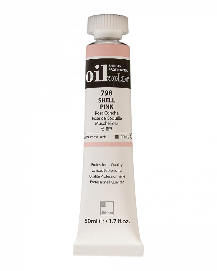 Краска масляная ShinHan "Professional" №798 Розовая ракушка, туба 50мл