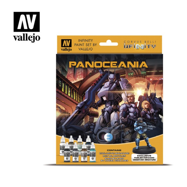 Набор красок с фигуркой Model Color "Panoceania" 70.231, 8 цветов